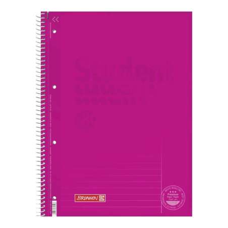 Collegeblock Premium Student Colour Code | A4, Lineatur 25, Blatt 80, pink - Front