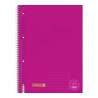 Collegeblock Premium Student Colour Code | A4, Lineatur 25, Blatt 80, pink - Front