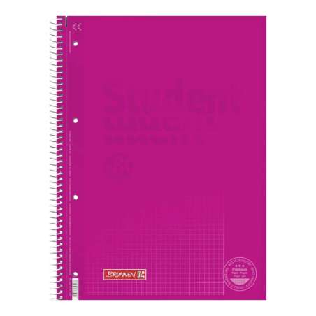 Collegeblock Premium Student Colour Code | A4, Lineatur 26, 80 Blatt, pink - Front