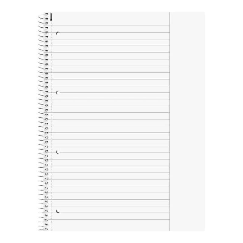 Collegeblock Premium Student Colour Code | A4, Lineatur 25, 80 Blatt, azur - innen