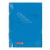 Collegeblock Premium Student Colour Code | A4, Lineatur 27, 80 Blatt, azur - Front