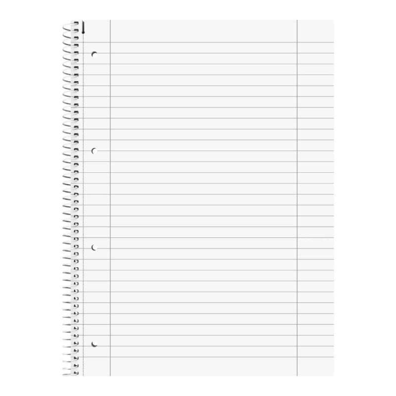 Collegeblock Premium Student „Intoxicate“ | A4, Lineatur 27, 80 Blatt, koralle - innen