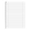 Collegeblock Premium Student „Intoxicate“ | A4, Lineatur 27, 80 Blatt, koralle - innen