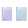Collegeblock Premium Student „Pastell 2“ | A4, Lineatur 27, 80 Blatt, pastellblau/pastelllila - Front