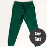 Children Urban Basic Jogginghose - Bottle Green 4er Set