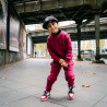 CHILDREN URBAN BASICS - Sweatshirt - Bordeaux  Kind lächelnd