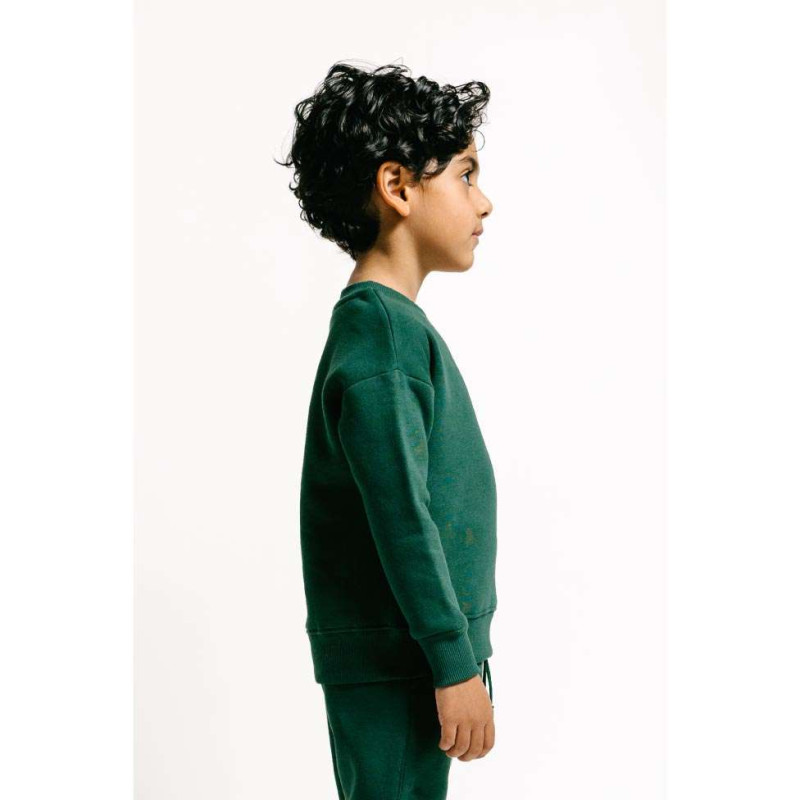 CHILDREN URBAN BASICS - Sweatshirt - Bottle Green seitlich
