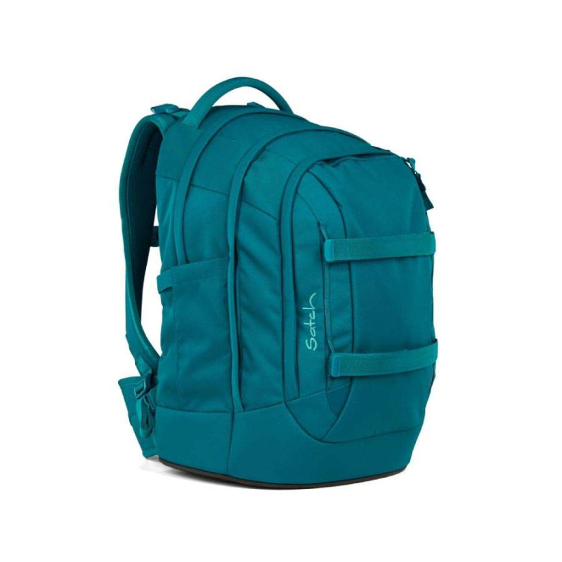 SATCH Schulrucksack pack (Modell 2025) - Deep Petrol seitliche Front rechts