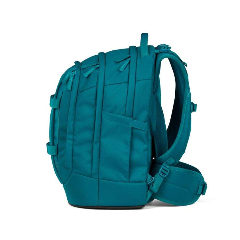 SATCH Schulrucksack pack (Modell 2025) - Deep Petrol seitlich links