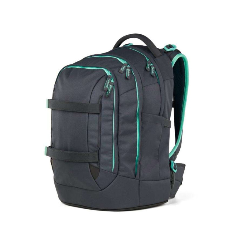 SATCH Schulrucksack pack (Modell 2025) - Mint Phantom seitliche Front rechts