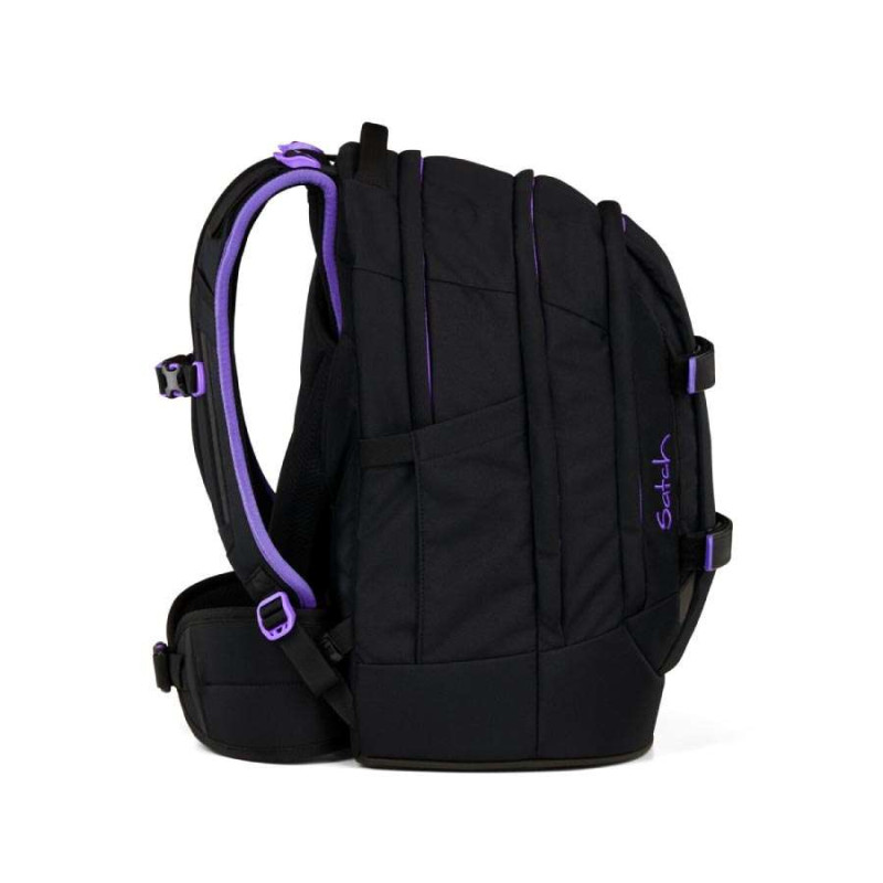 SATCH Schulrucksack pack (Modell 2025) - Purple Phantom seitlich rechts