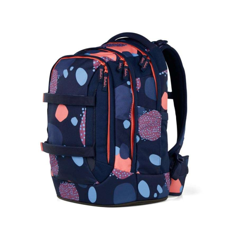 SATCH Schulrucksack pack (Modell 2025) - Coral Reef seitliche Front links