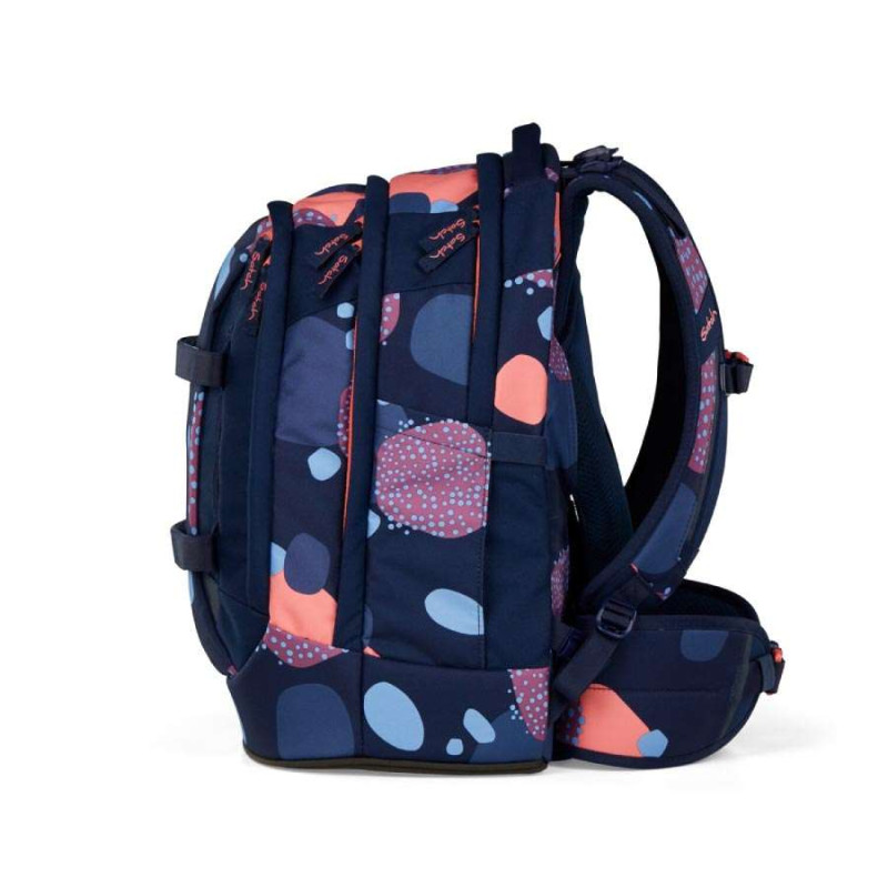 SATCH Schulrucksack pack (Modell 2025) - Coral Reef seitlich links