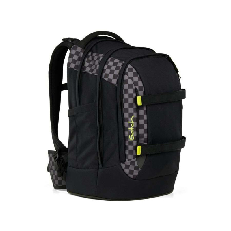 SATCH Schulrucksack pack (Modell 2025) - Dark Skate seitliche Front rechts