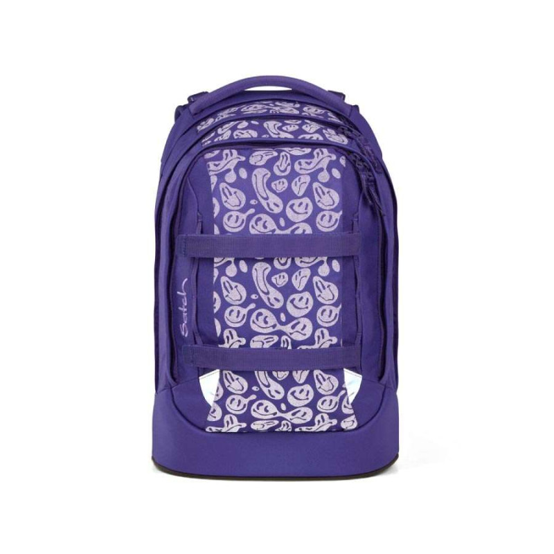 SATCH Schulrucksack pack (Modell 2025) - Bright Faces reflektierend