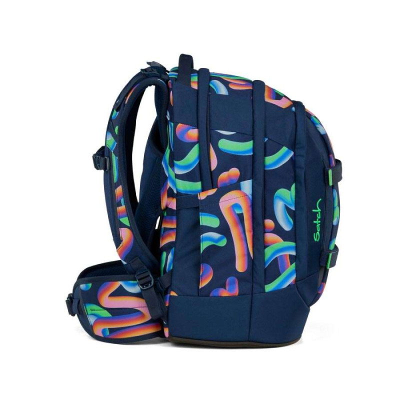 SATCH Schulrucksack pack (Modell 2025) - Crazy Twist seitlich rechts