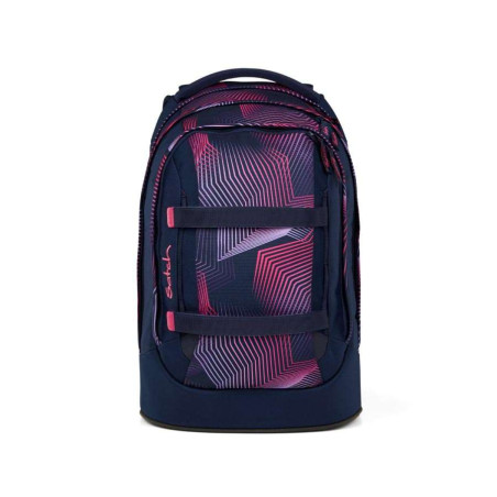 SATCH Schulrucksack pack (Modell 2025) - Seismic Pink Front