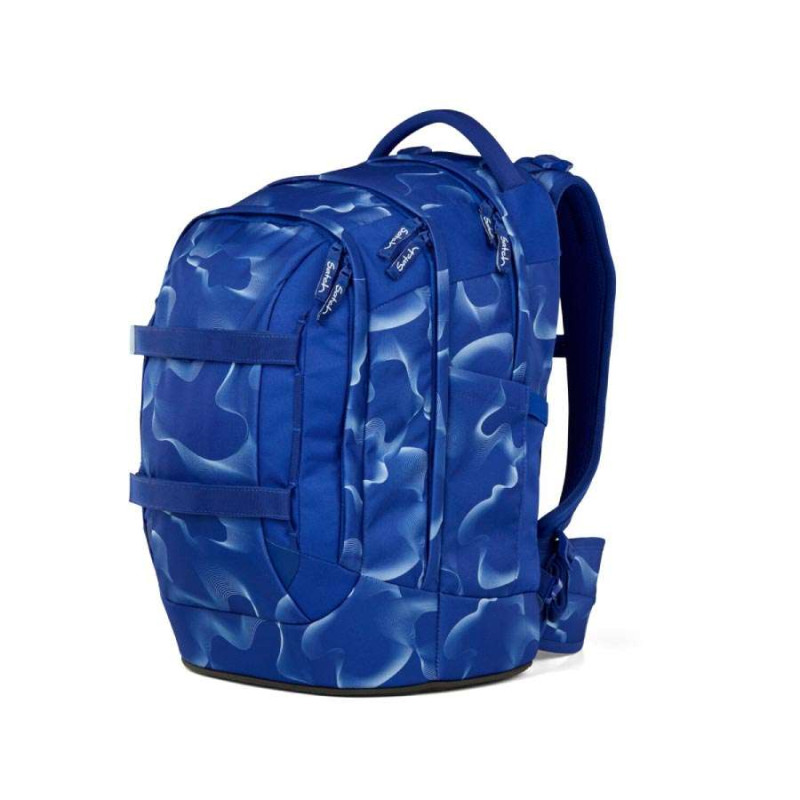 SATCH Schulrucksack pack (Modell 2025) - Vibrant Blue seitliche Front links