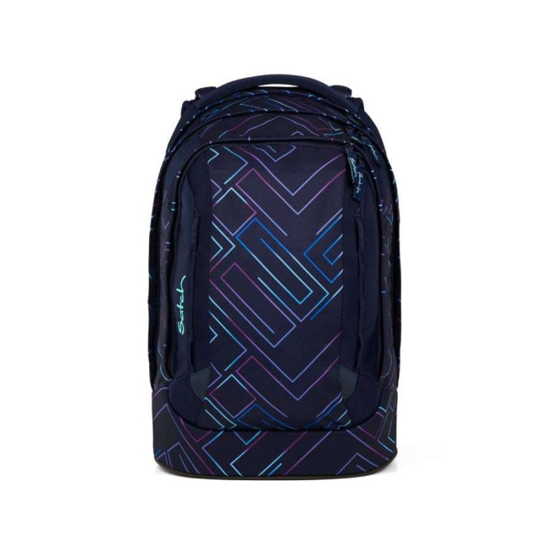 SATCH Schulrucksack pack (Modell 2025) - Purple Laser Front ohne Klett