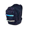 SATCH Schulrucksack pack (Modell 2025) - Purple Laser seitliche Front geöffnet