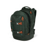 SATCH Schulrucksack pack (Modell 2025) - Nordic Forest Green seitliche Front geöffnet