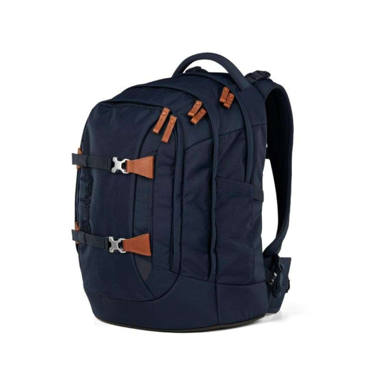 SATCH Schulrucksack pack (Modell 2025) - Nordic Blue seitliche Front links