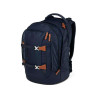 SATCH Schulrucksack pack (Modell 2025) - Nordic Blue seitliche Front geöffnet