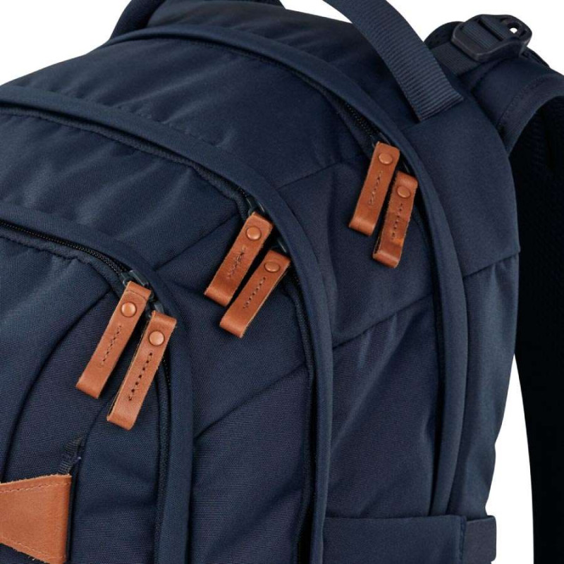 SATCH Schulrucksack pack (Modell 2025) - Nordic Blue Nahaufnahme Reisverschluss