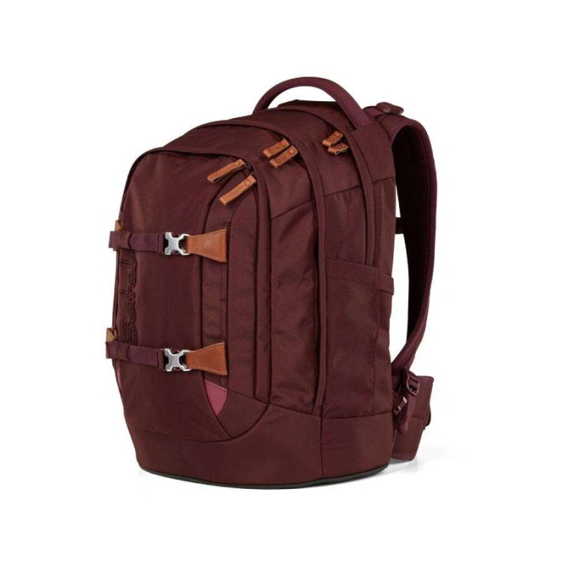 SATCH Schulrucksack pack (Modell 2025) - Nordic Ruby seitliche Front links