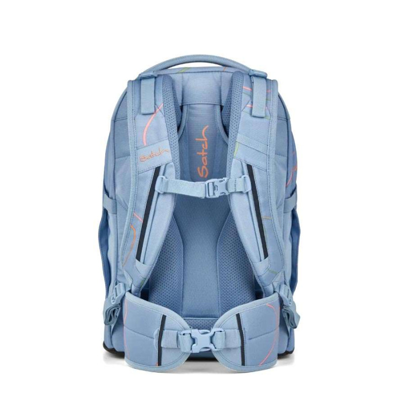 SATCH Schulrucksack pack (Modell 2025) - Vivid Blue Rückansicht