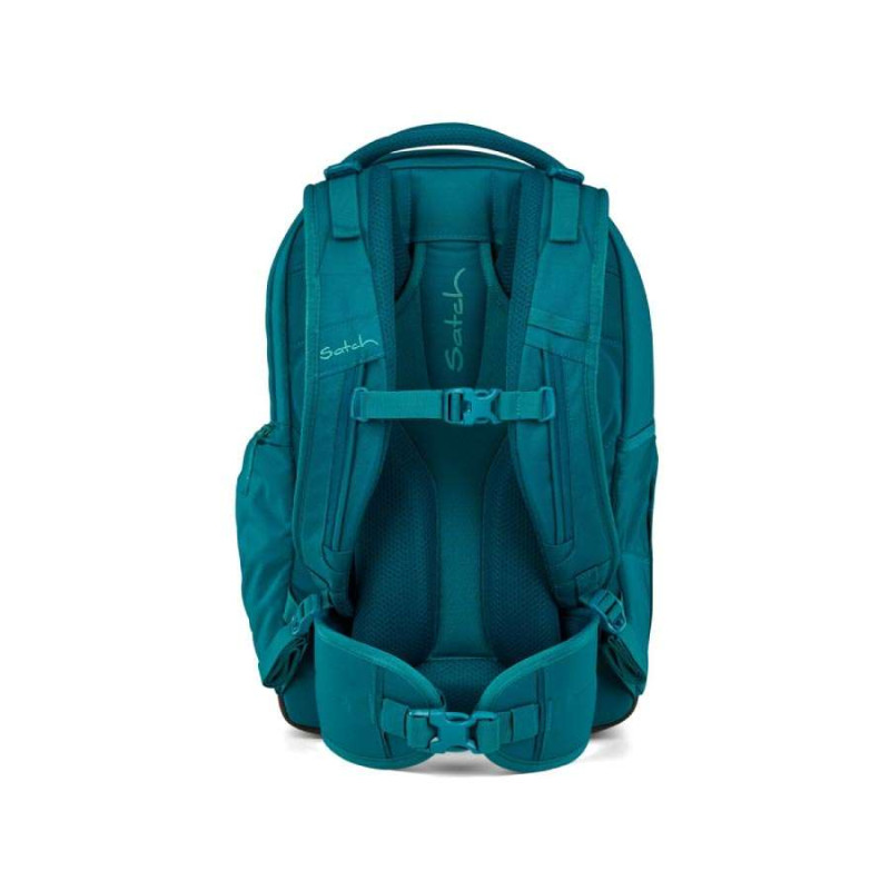 SATCH Schulrucksack MATCH (Modell 2025) - Deep Petrol Rückansicht