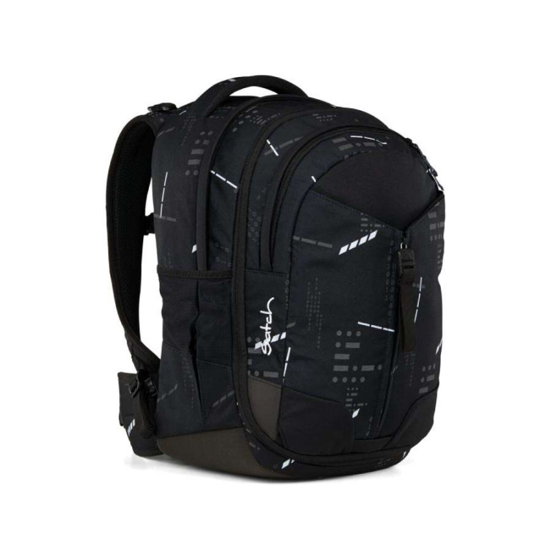 SATCH Schulrucksack MATCH (Modell 2025) - Ninja Matrix seitliche Front rechts
