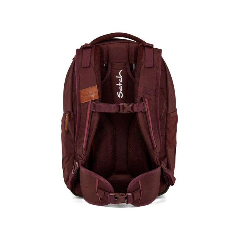 SATCH Schulrucksack MATCH (Modell 2025) - Nordic Ruby Rückansicht