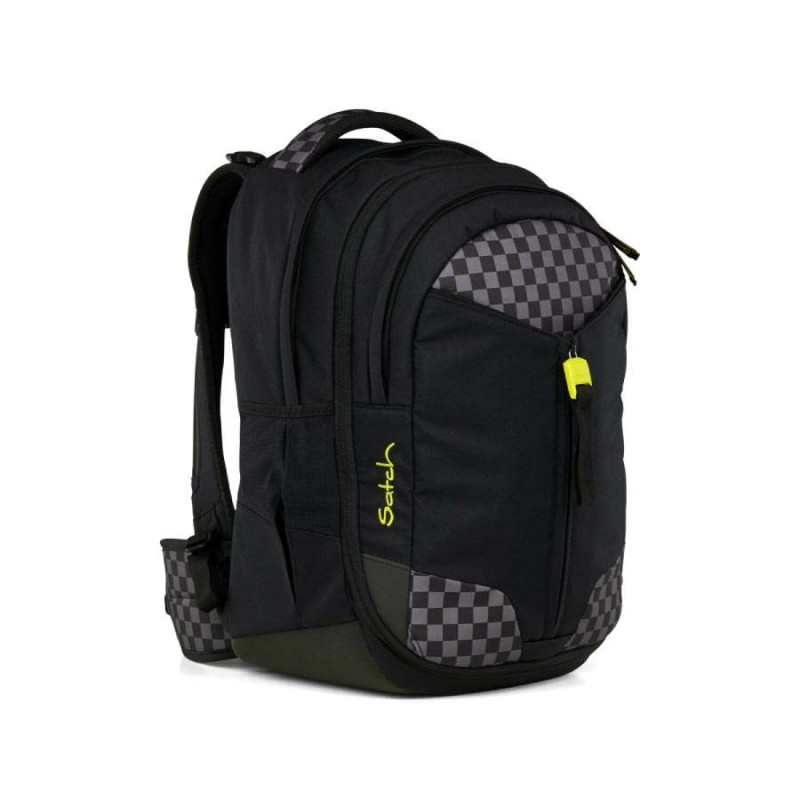 SATCH Schulrucksack MATCH (Modell 2025) - Dark Skate seitliche Front rechts