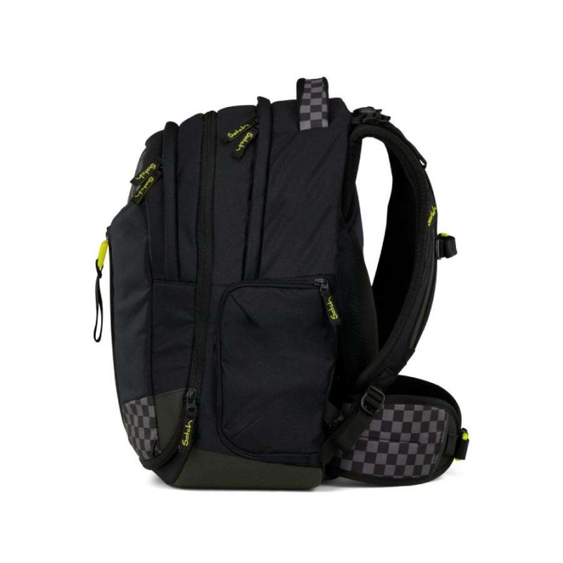 SATCH Schulrucksack MATCH (Modell 2025) - Dark Skate seitlich links