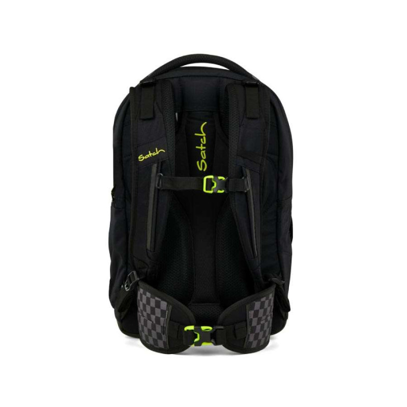 SATCH Schulrucksack MATCH (Modell 2025) - Dark Skate Rückansicht