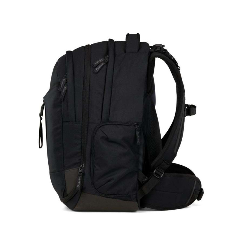 SATCH Schulrucksack MATCH (Modell 2025) - Blackjack seitlich links