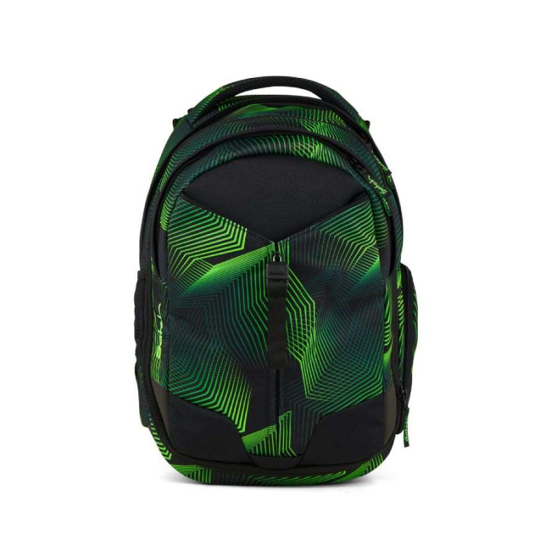 SATCH Schulrucksack MATCH (Modell 2025) - Seismic Green Front