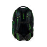 SATCH Schulrucksack MATCH (Modell 2025) - Seismic Green Rückansicht