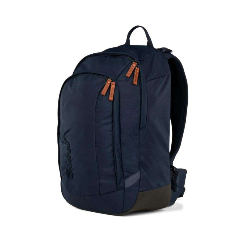 SATCH Schulrucksack AIR in verschiedenen Farben - Nordic Blue seitliche Front links