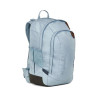 SATCH Schulrucksack AIR in verschiedenen Farben - Nordic Ice Blue seitliche Front rechts