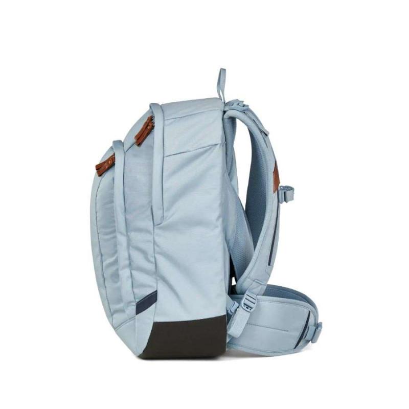 SATCH Schulrucksack AIR in verschiedenen Farben - Nordic Ice Blue seitlich links