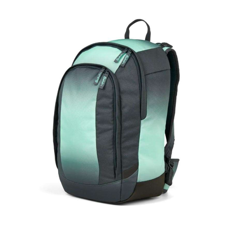 SATCH Schulrucksack AIR in verschiedenen Farben - Gradient Mint seitliche Front links
