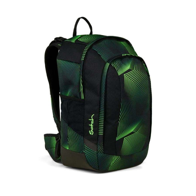 SATCH Schulrucksack AIR in verschiedenen Farben - Seismic Green seitliche Front rechts