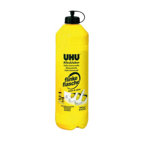 UHU Alleskleber Flinke Flasche Flasche mit 760 g