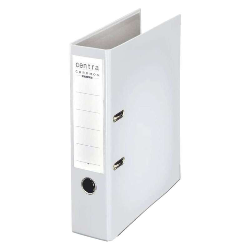 CENTRA Ordner Chromos 80 mm weiß