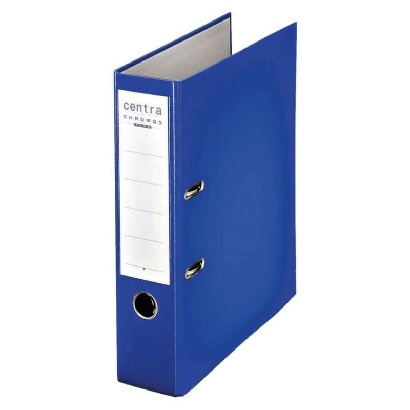 CENTRA Ordner Chromos 80 mm blau