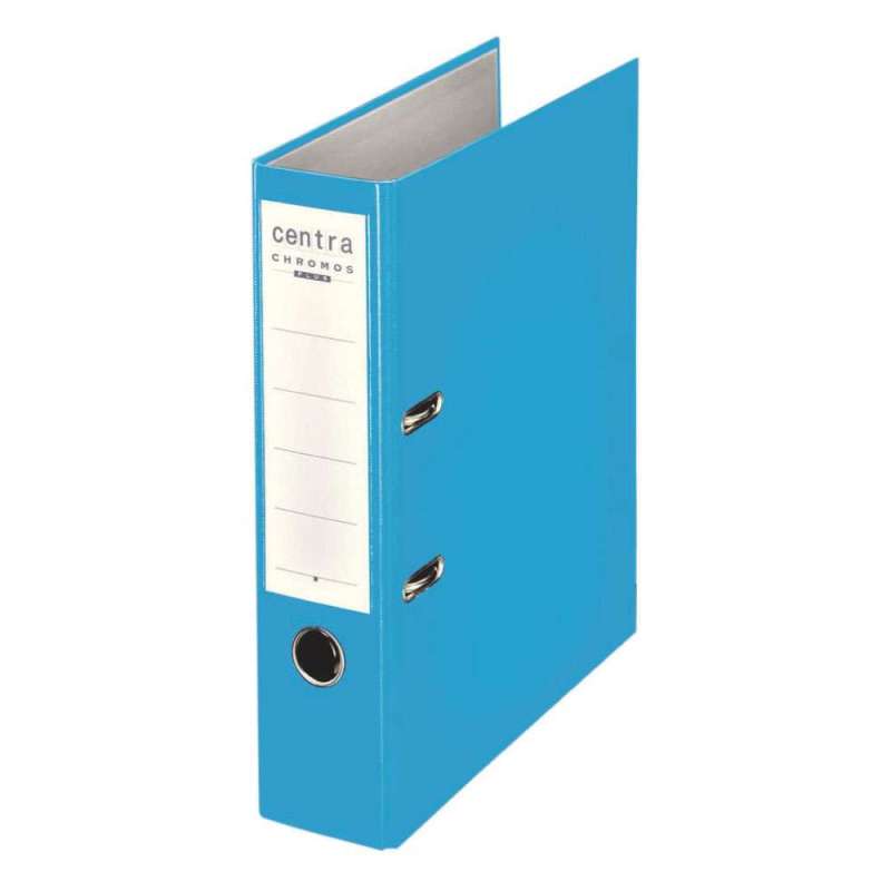 CENTRA Ordner Chromos 80 mm hellblau