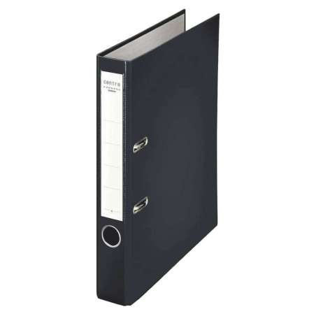 CENTRA Ordner Chromos 55 mm schwarz