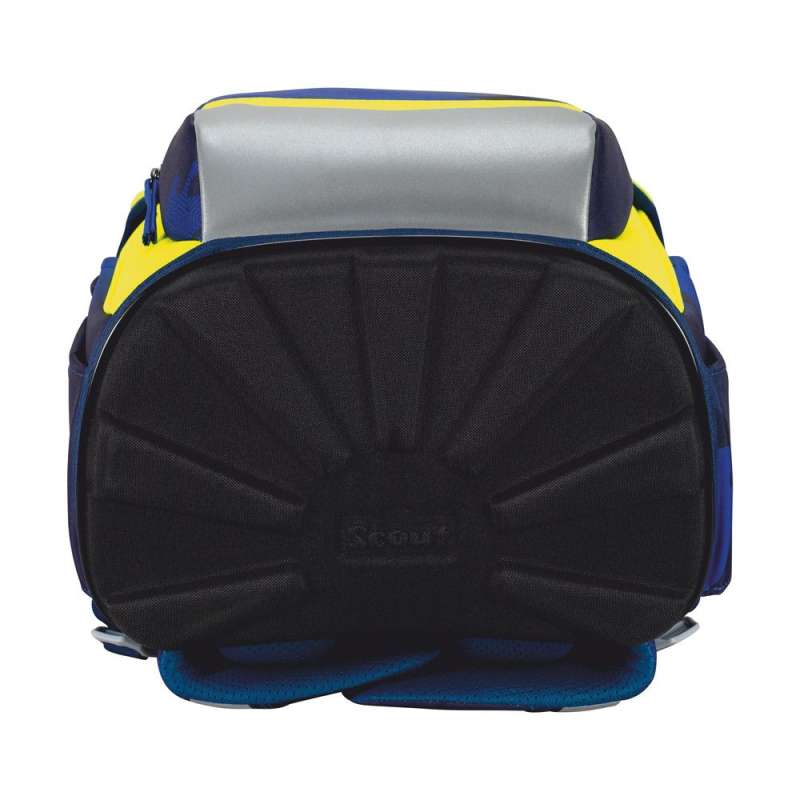 SCOUT Schulranzen Set Neo Blue Police Boden